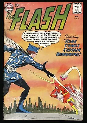 Buy Flash #117 GD+ 2.5 1st Appearance Captain Boomerang! Suicide Squad! DC Comics • 114.31£