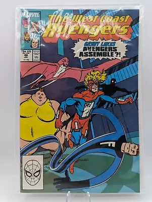 Buy West Coast Avengers #46 1st Appearance Great Lakes Avengers  1989 • 15.99£