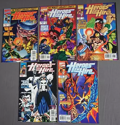 Buy Luke Cage Iron Fist Heroes For Hire #4 5 8 9 14 Bundle Marvel Comics 1997 • 11.95£