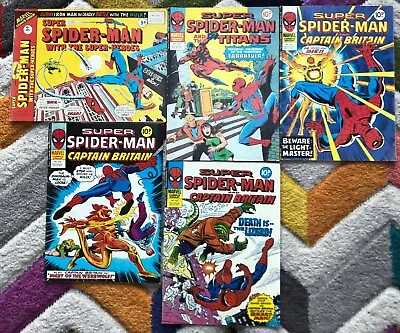 Buy Spider-Man Marvel UK Bronze Age Bundle Job Lot 40 Comics 1976 To 1983, 162 - 518 • 35£