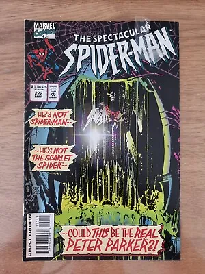Buy Spectacular Spider-man (1976 1st Series) Issues 222 1st Appearance Of Spidercide • 8.10£