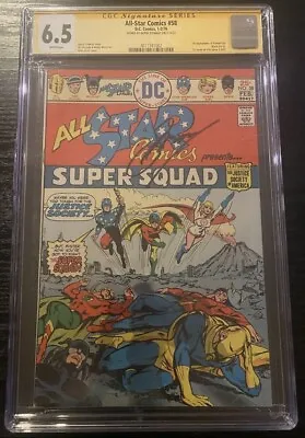Buy All Star Comics #58 SS CGC 6.5 SIGNED Gerry Conway 1st APPEARANCE POWER GIRL WP • 239£