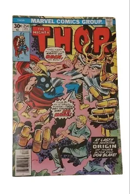 Buy Marvel Mighty Thor #254 Vintage Bronze Age Comic VF 7.5 • 12£