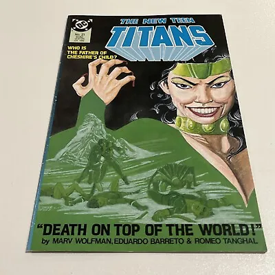 Buy The New Teen Titans (2nd Series) #21 DC VF - Box 13 • 2.40£