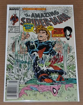 Buy AMAZING SPIDER-MAN #315 Signed STAN LEE Autographed TODD McFARLANE NEWSTAND • 1,112.08£