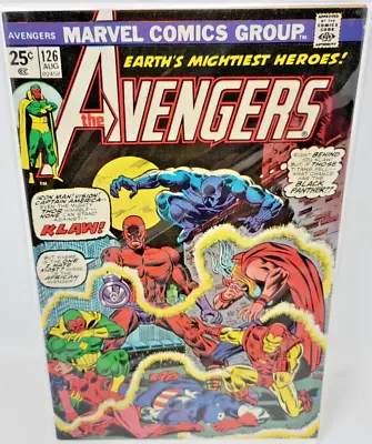 Buy Avengers #126 Klaw & Solarr Appearance *1974* 8.5 • 12.63£