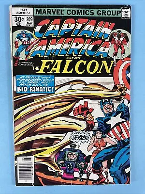 Buy Captain America #209 (1st Full App And Origin Of Arnim Zola)    1977 • 15.89£