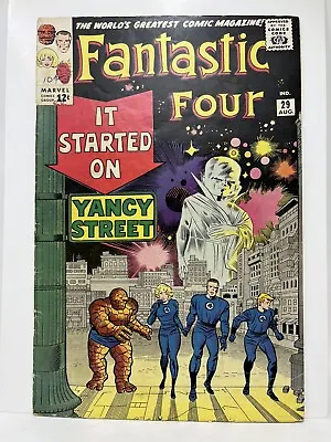 Buy Fantastic Four #29 - Aug. 1964 - The Watcher, Red Ghost & Super Apes • 66.98£