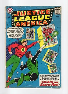 Buy DC Justice League Of America #22 1963 2nd JSA JLA Team Up Lower Mid Grade • 7.92£