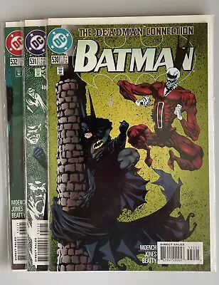 Buy BATMAN #530-532 Complete Deadman Connection Story DC Comics 1996 • 6.43£