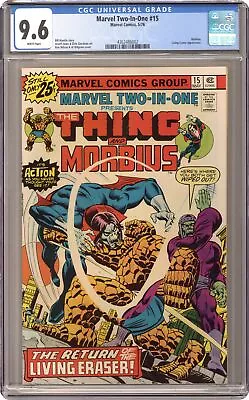 Buy Marvel Two-in-One #15 CGC 9.6 1976 4362486002 • 90.92£