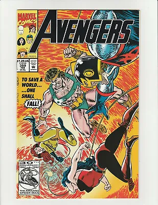 Buy Marvel Comics The AVENGERS #359 1st Cameo Appearance Anti-vision 9.2 NM-   • 13.06£