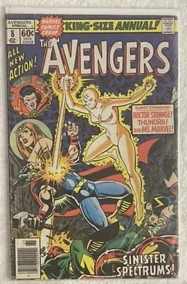 Buy Avengers Annual #8 (RAW 7.0 - MARVEL 1977) Roger Slifer. Carl Gafford. • 59.96£
