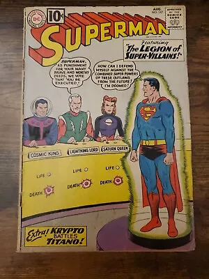 Buy DC COMICS Superman #147 - First Appearance Of The Legion Of Super-Villains KEY • 38.38£