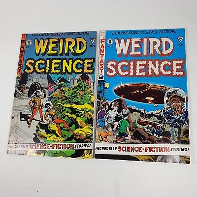 Buy Weird Science Issue 1 & 2 Comic Book Fantasy Gladstone Publishing 1990 • 12.99£