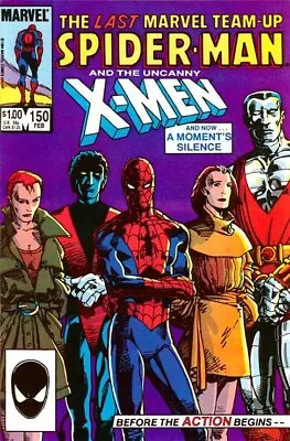 Buy Marvel Team-up Vol:1 #150 Spider-man X-men 1985 • 4.95£