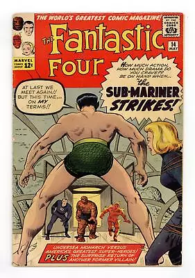 Buy Fantastic Four #14 VG- 3.5 1963 • 164.76£