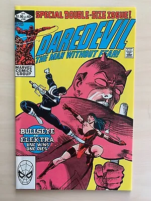 Buy Daredevil 181  App Elektra Bullseye Kingpin Frank Miller  Marvel Apr 1982 - NM • 75£