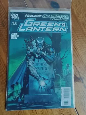 Buy DC Comics Green Lantern #43 2009 Blackest Night Prologue 🗝️ 🖤 ✋ • 17.50£
