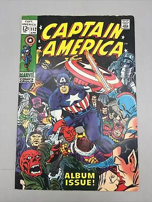 Buy Captain America #112 (Marvel Comics April 1969) • 24.12£