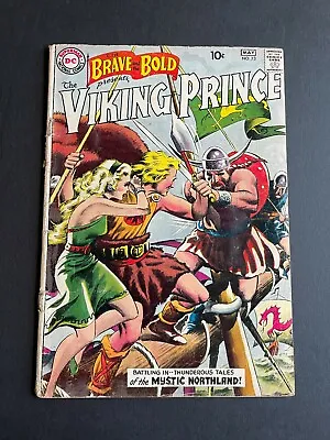 Buy Brave And The Bold #23 - Origin Of Viking Prince (DC, 1959) VG • 89.25£