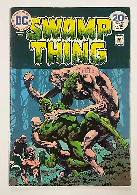 Buy Swamp Thing; Vol 1 #10. June 1974. Dc. Fn-. Len Wein & Bernie Wrightson! • 25£