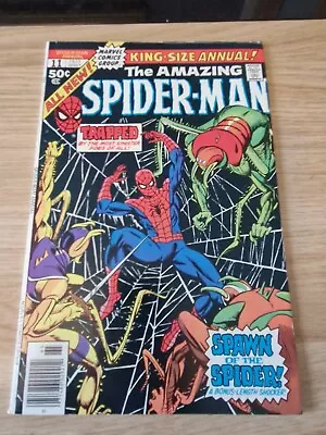 Buy AMAZING SPIDER-MAN KING-SIZE ANNUAL # 11 (SPAWN Of The SPIDER, AUG 1977), VF • 4£