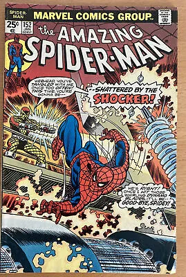 Buy The Amazing Spider-man #152, January 1976  Shattered By The Shocker!  Ross Andru • 24.99£