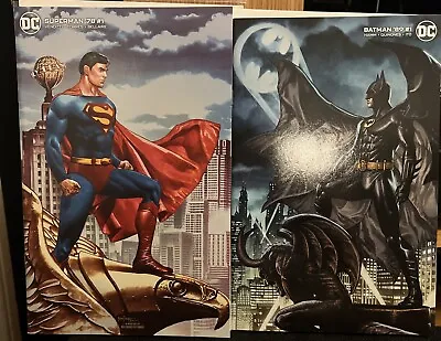 Buy Superman '78 #1 & Batman '89 #1 Minimal Trade Set Mico Suayan Variant • 22£