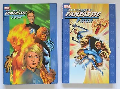 Buy Ultimate Fantastic Four, Volumes 1 And 2. HC. Marvel Comics. VG. OOP. • 55£