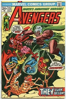 Buy Avengers Vol 1 #115 (Marvel Comics 1973) • 9.55£