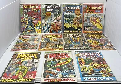 Buy Fantastic Four 113 114 116-120 122 124 126 127 Lot Of 11 Marvel Comics 1971 1972 • 118.49£