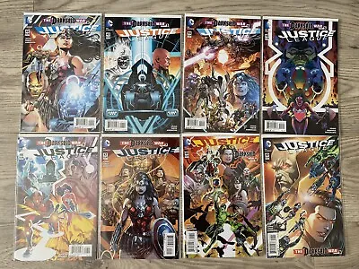 Buy Justice League New 52 #42-49 | DC Comics Geoff Johns Jim Lee Batman | VF/NM • 25£