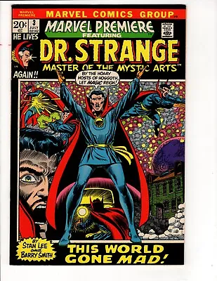 Buy Marvel Premiere Featuring Dr. Strange #3,4,7,9 (LOT) MINOR RESTORATION • 31.70£