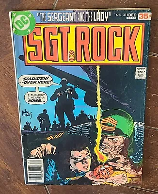 Buy Sgt. Rock #311 By Robert Kanigher, (1977, DC): The Sergeant And The Lady! • 10.02£