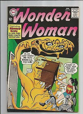 Buy Wonder Woman 151 Fn Ow/white Pages Dc Silver Age Comic 1965 • 51.24£
