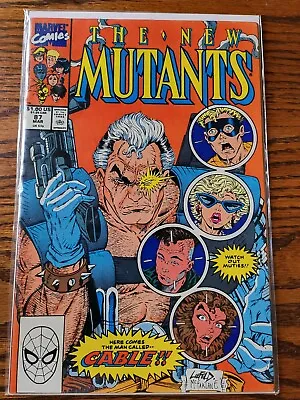 Buy New Mutants #87 First Appearance Of Cable • 80£