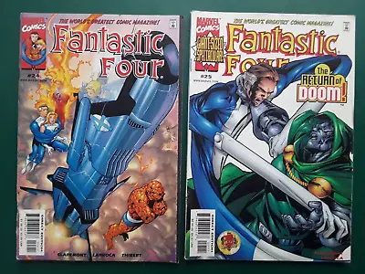 Buy Fantastic Four 24, 25 ( Dr Doom ) Volume 3 1999 • 3£