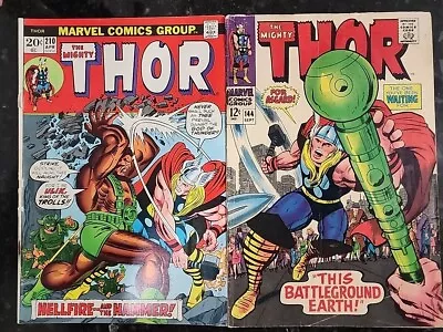 Buy THE MIGHTY THOR #144 #210    1967 Stan Lee Jack Kirby Classic  • 7.91£