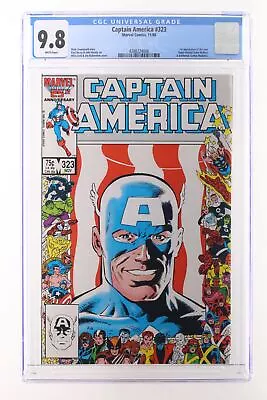 Buy Captain America #323 - Marvel Comics 1986 CGC 9.8 1st App Super Patriot • 157.81£