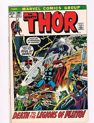Buy The Mighty Thor  #199 -1st App Ego Prime, John Buscema; Marvel 1972 VF+ • 18.14£