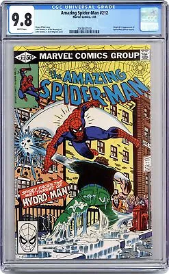 Buy Amazing Spider-Man #212D CGC 9.8 1981 2003857010 • 300.81£