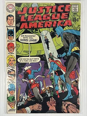 Buy Justice League Of America #78 Vol 1 DC Comics 1970 Bronze Batman/Superman VF! • 12£
