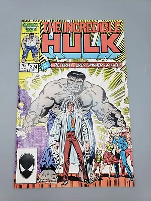 Buy The Incredible Hulk Vol 1 #324 Oct 1986 The More Things Change Marvel Comic Book • 15.82£