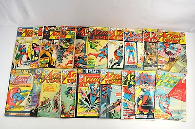 Buy Action Comics #413-417 424 425 428 431-440 443 (DC Comics, 1972-75) Lot Of 19 • 71.95£