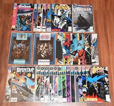 Buy Lot 30 BATMAN Comic Book DC High Grade 1990s 80s Legends Dark Knight Detective + • 18.35£