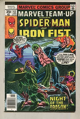 Buy Marvel Team-Up: Spider-Man And Iron Fist #63 VF/NM Steel Serpent Marvel D3 • 4.80£