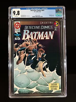 Buy Detective Comics #663 CGC 9.8 (1993) - Knightfall Part 10 - Bane Appearance • 80.42£