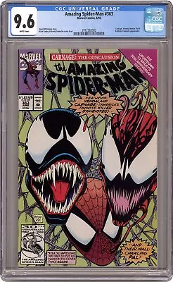Buy Amazing Spider-Man #363 CGC 9.6 1992 3912382002 • 74.33£