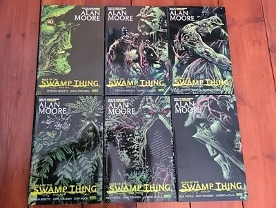 Buy Complete Saga Of The Swamp Thing Books 1-6 (DC Vertigo) Alan Moore (hardcovers) • 70£